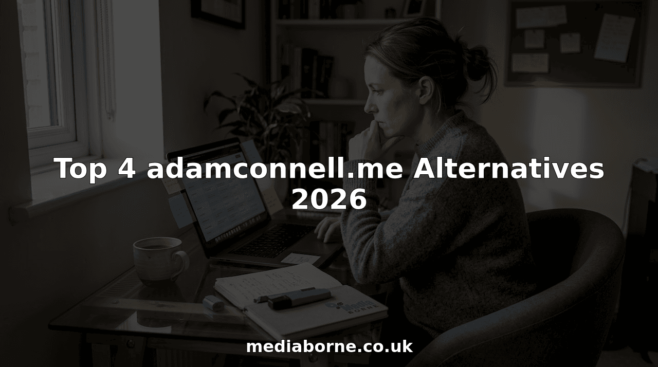 Top 4 adamconnell.me Alternatives 2026