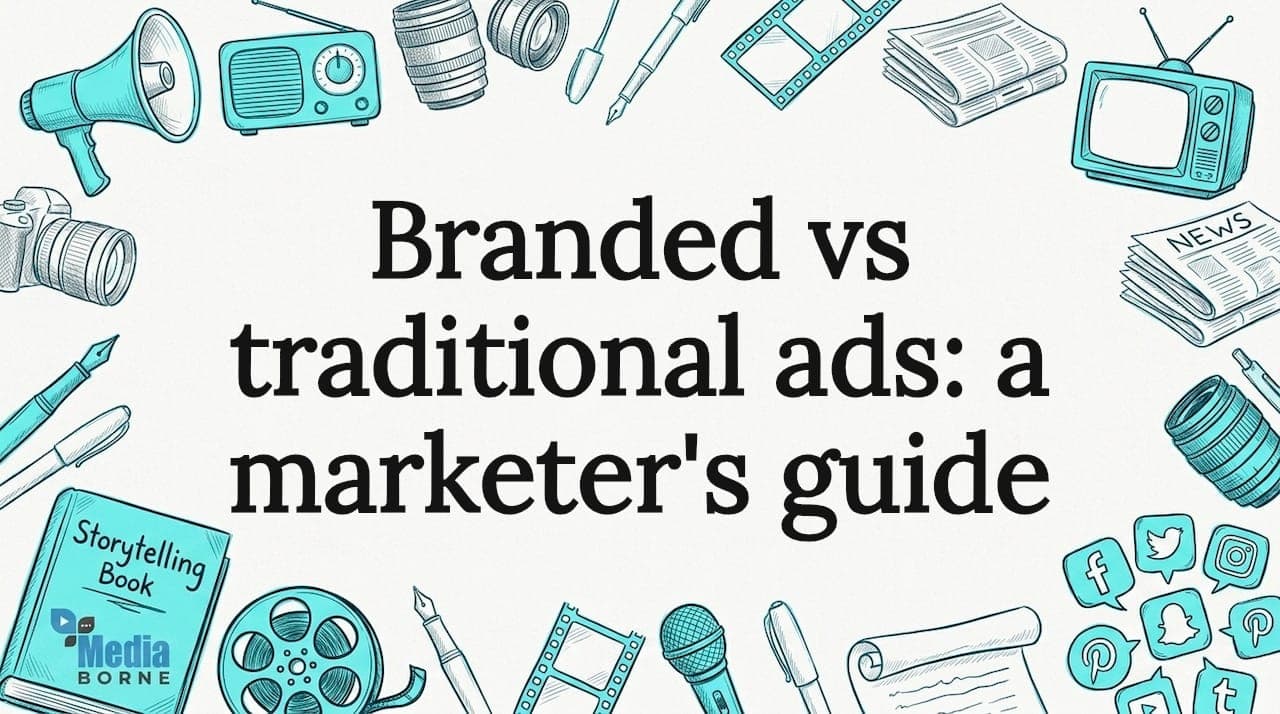 Branded vs traditional ads: a marketer's guide