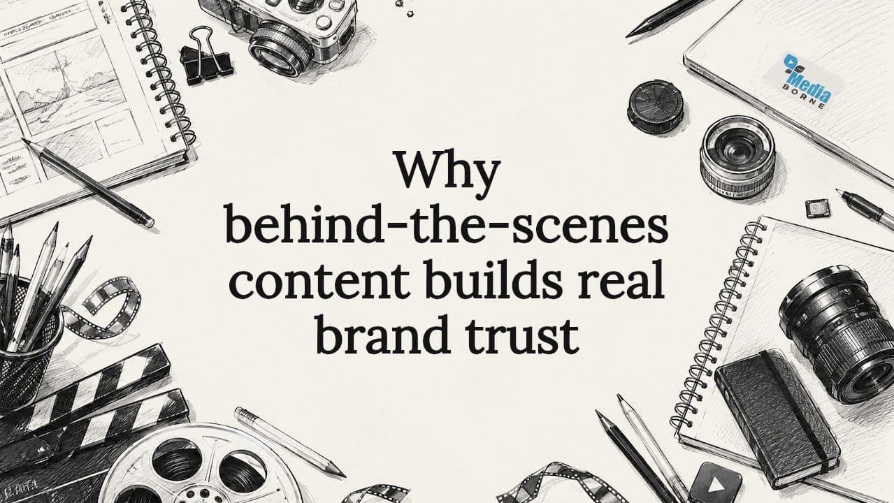 Why behind-the-scenes content builds real brand trust
